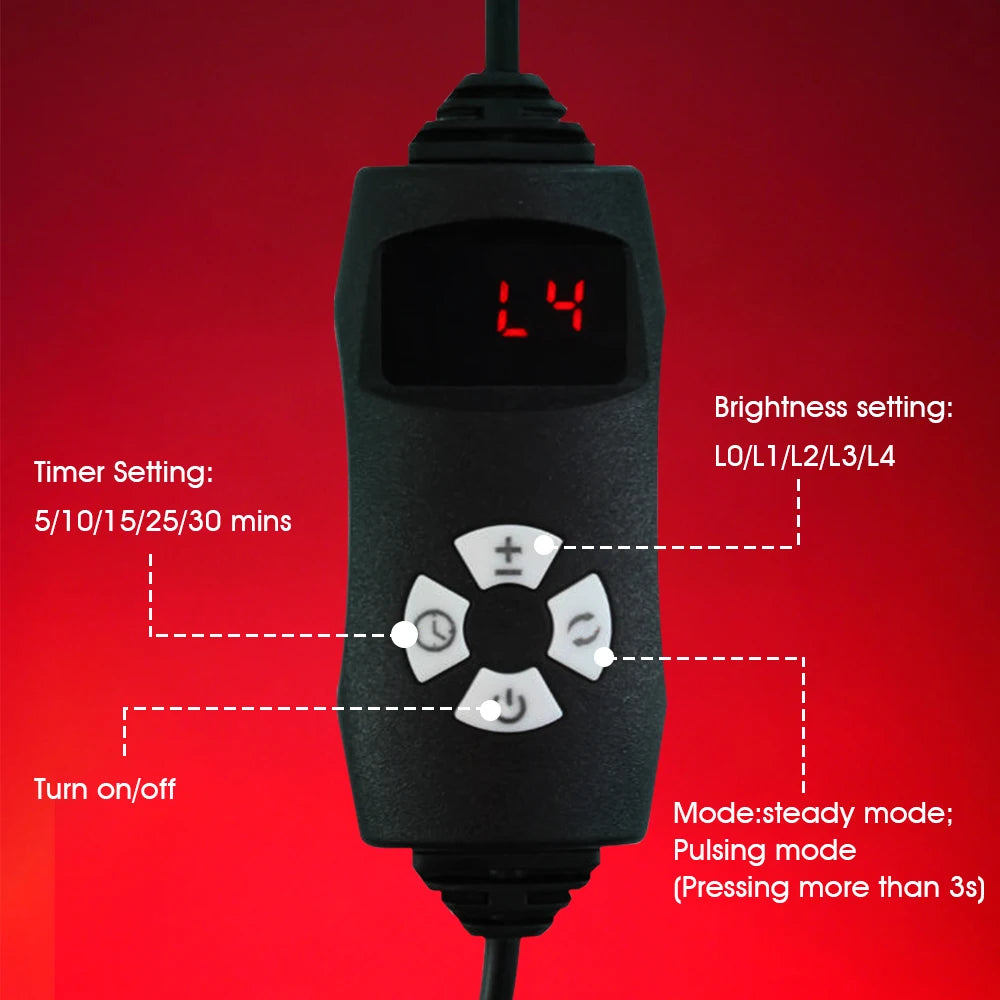 Longevus FolliGlo™ Red Light Therapy Cap: Cellular Revitalization for Fuller, Healthier Hair