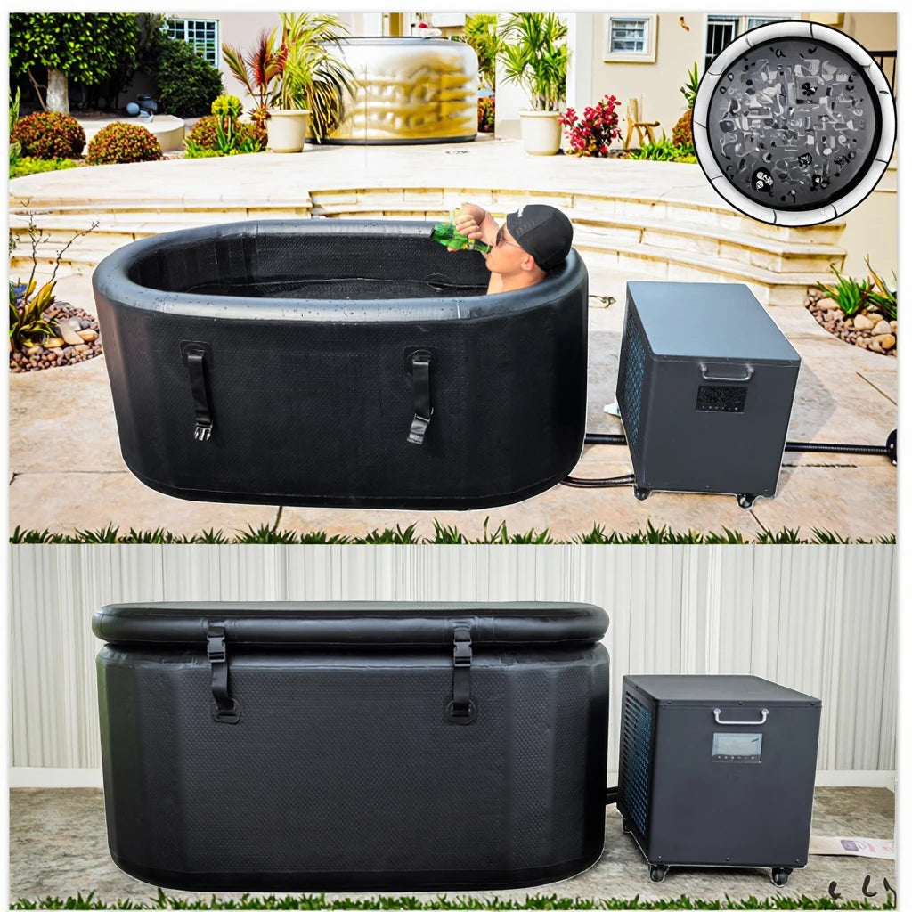 Longevus Pro Hot & Cold Plunge Tub for Accelerated Recovery, Inflammation Control, and Enhanced Mental Resilience