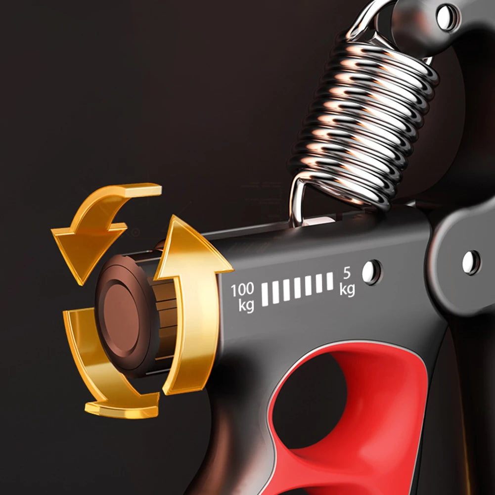5-100KG Hand Gripper Gym Wrist Expander - Hand Strengthener & Muscle Recovery Tool