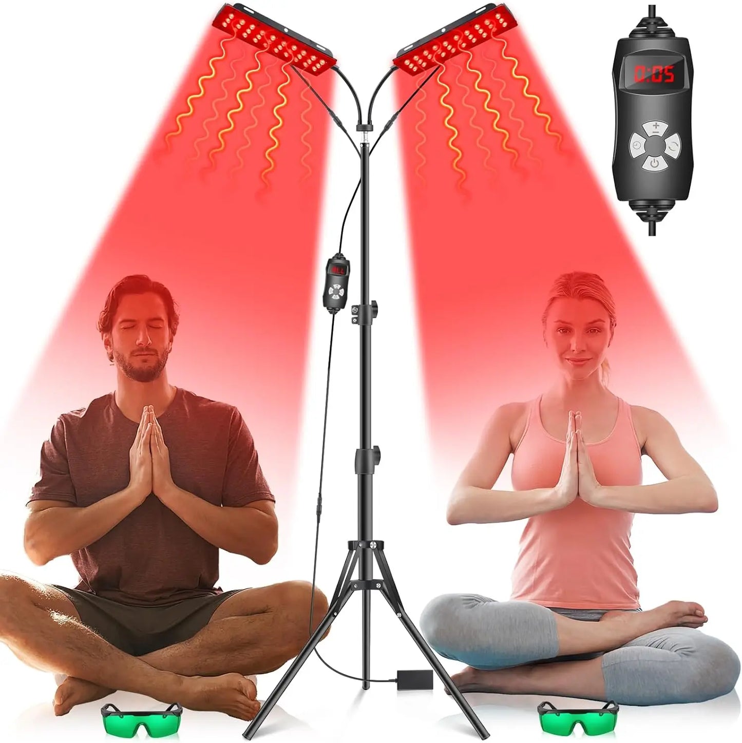 Red & Infrared Light Therapy Device (660nm and 850mn) – Full Body Recovery & Skin Rejuvenation
