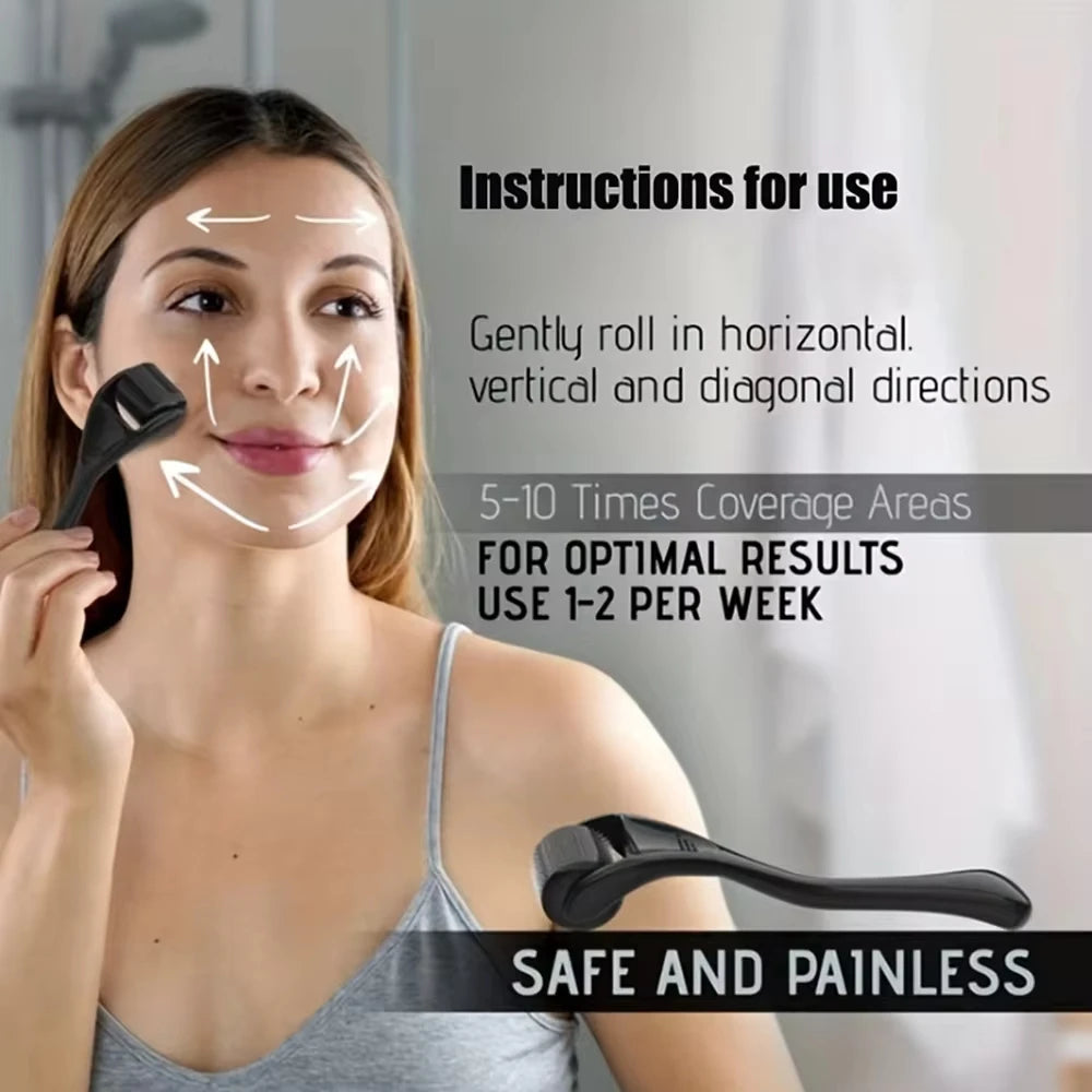 Derma Roller – Microneedling for Hair Growth & Collagen Induction Therapy