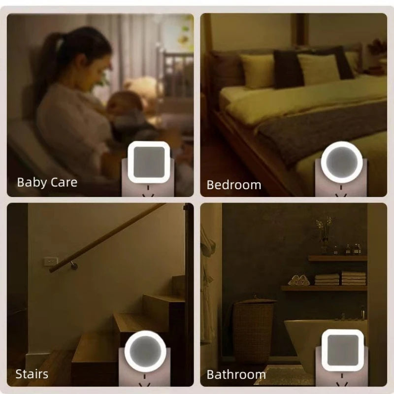 LED Light Control Sensing Night Lamp – Smart, Safe & Energy Efficient