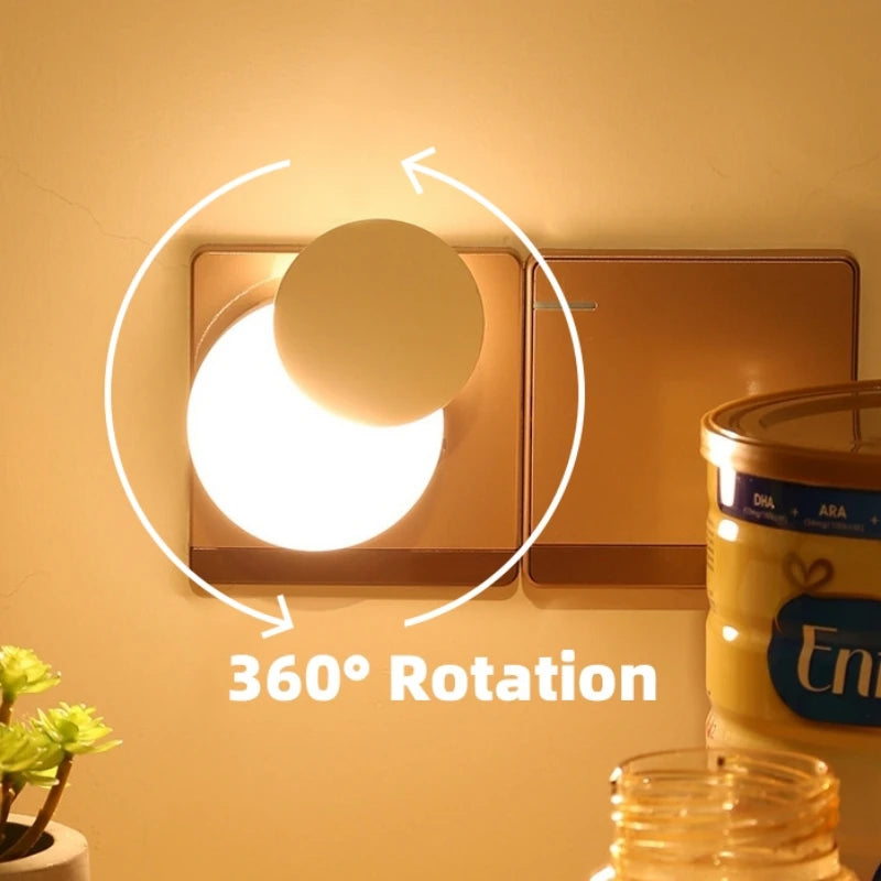 LED Light Control Sensing Night Lamp – Smart, Safe & Energy Efficient