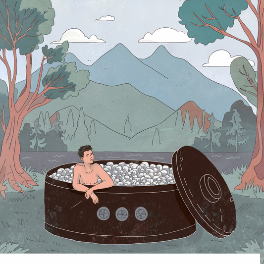 Longevus Pro Hot & Cold Plunge Tub for Accelerated Recovery, Inflammation Control, and Enhanced Mental Resilience