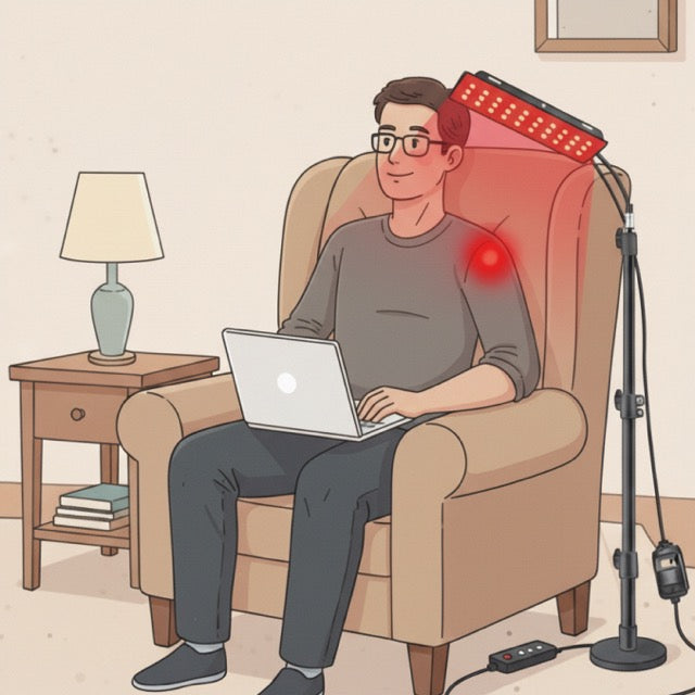 Red & Infrared Light Therapy Device (660nm and 850mn) – Full Body Recovery & Skin Rejuvenation