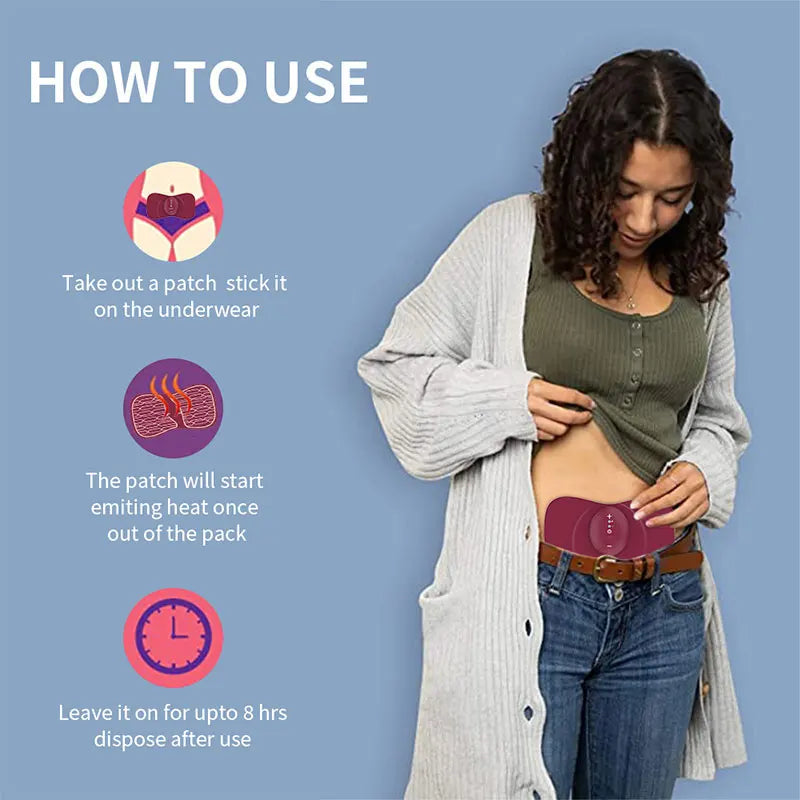 Longevus Menstrual Pain Relief™ Heating & Massage Pad