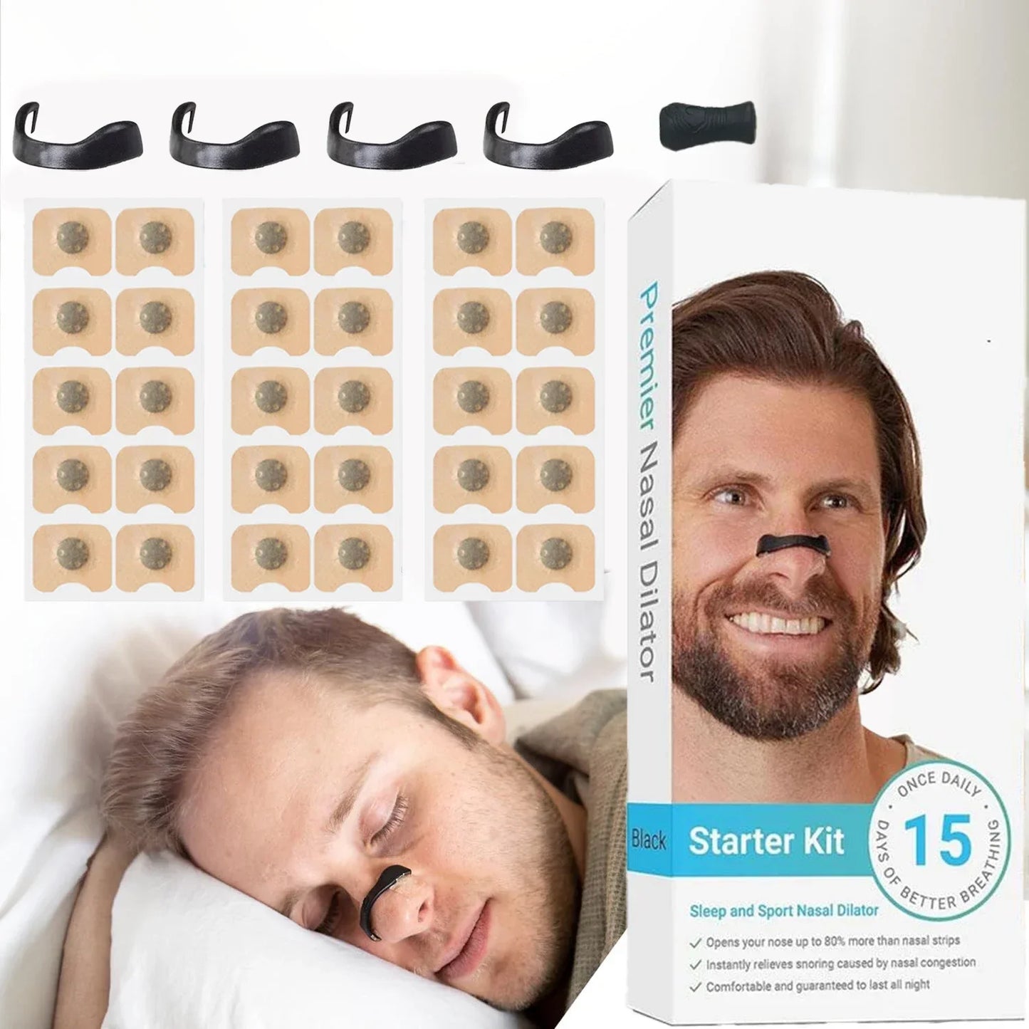 Magnetic Nasal Breathing Dilators – Enhance Breathing & Boost Performance