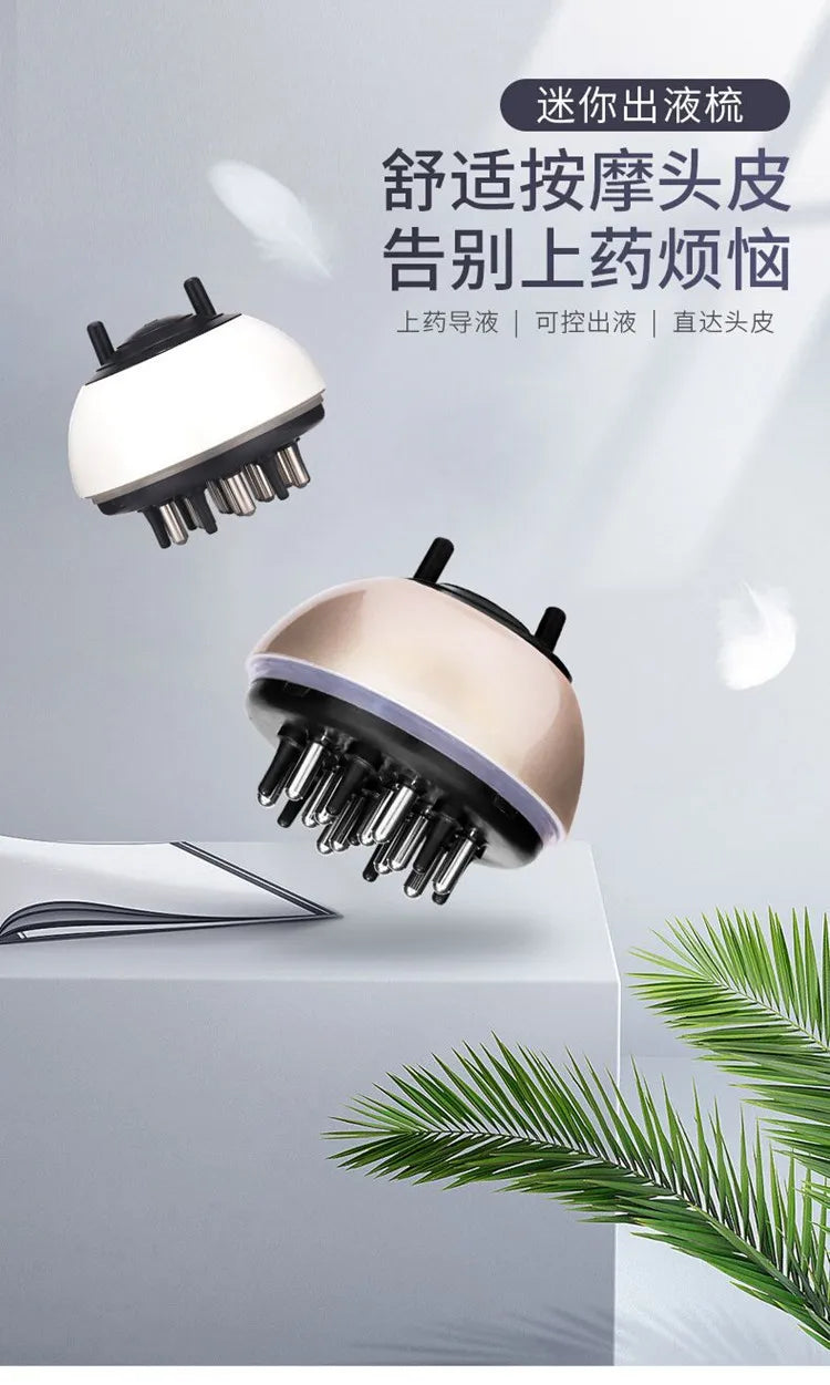 Liquid Comb & Mini Serum Applicator – Precision Hair Growth Aid