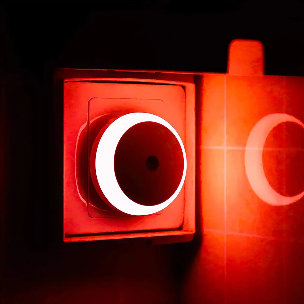 Smart LED Night Light with Amber Glow – Eye-Friendly and Energy Efficient