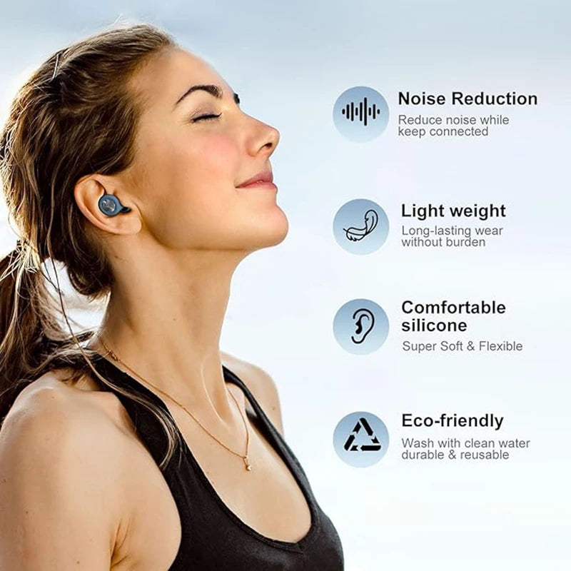 Longevus AuraQuiet™ Sleep Earplugs: Your Foundation for Cellular Restoration