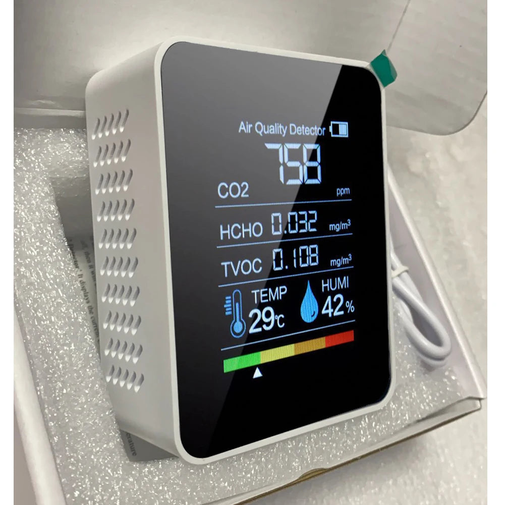 Longevus AuraSense Pro™ (15-in-1) Smart Air Quality Monitor