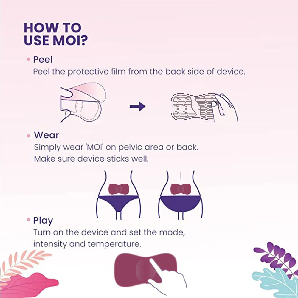 Longevus Menstrual Pain Relief™ Heating & Massage Pad