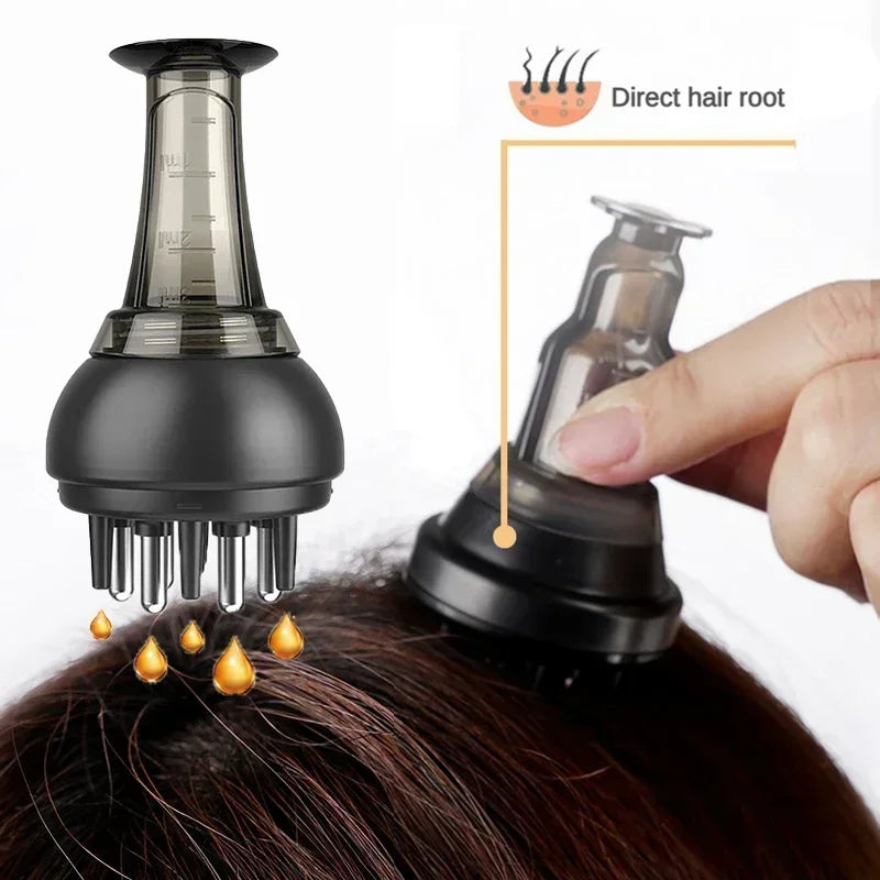 Liquid Comb & Mini Serum Applicator – Precision Hair Growth Aid