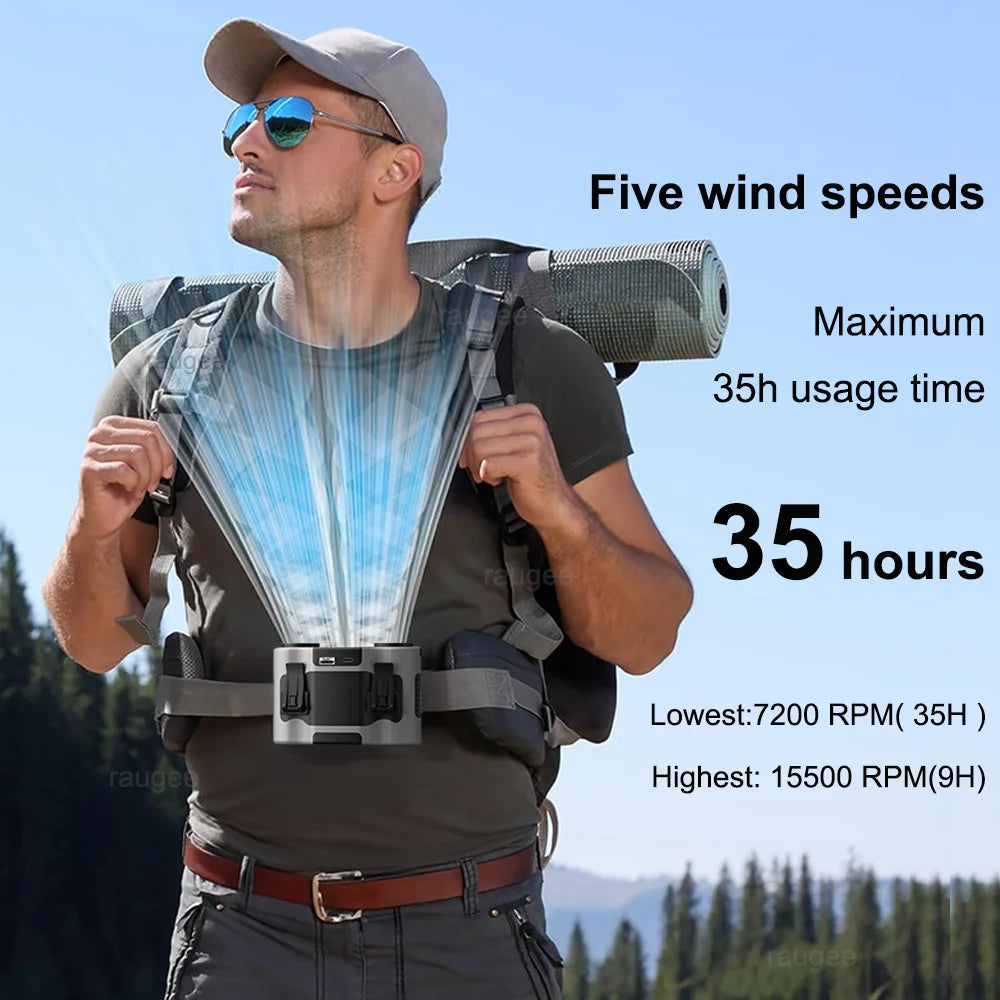 Longevus ThermoCore™ Personal Climate Fan & Power Hub