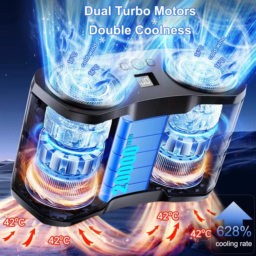 Longevus ThermoCore™ Personal Climate Fan & Power Hub