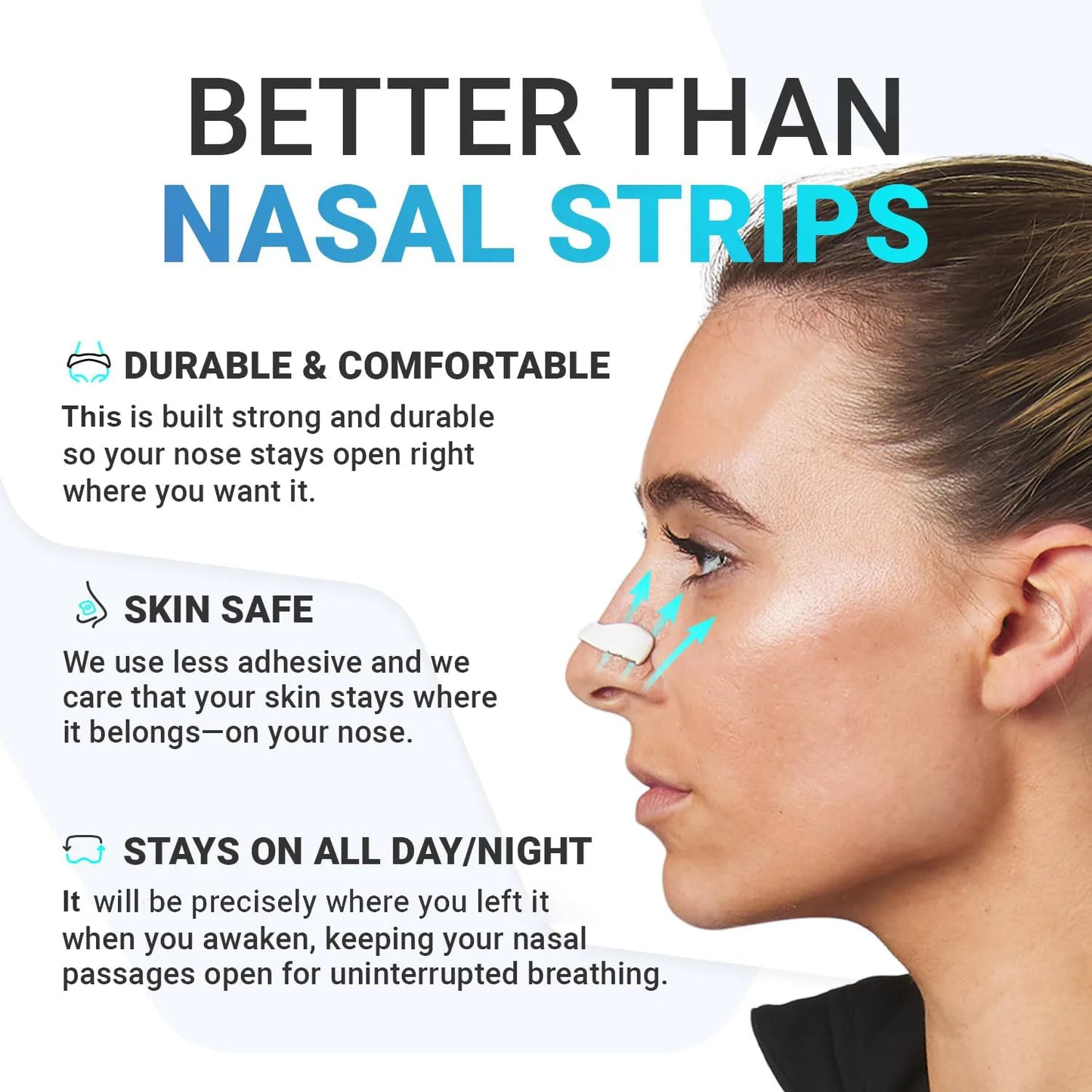 Magnetic Nasal Breathing Dilators – Enhance Breathing & Boost Performance