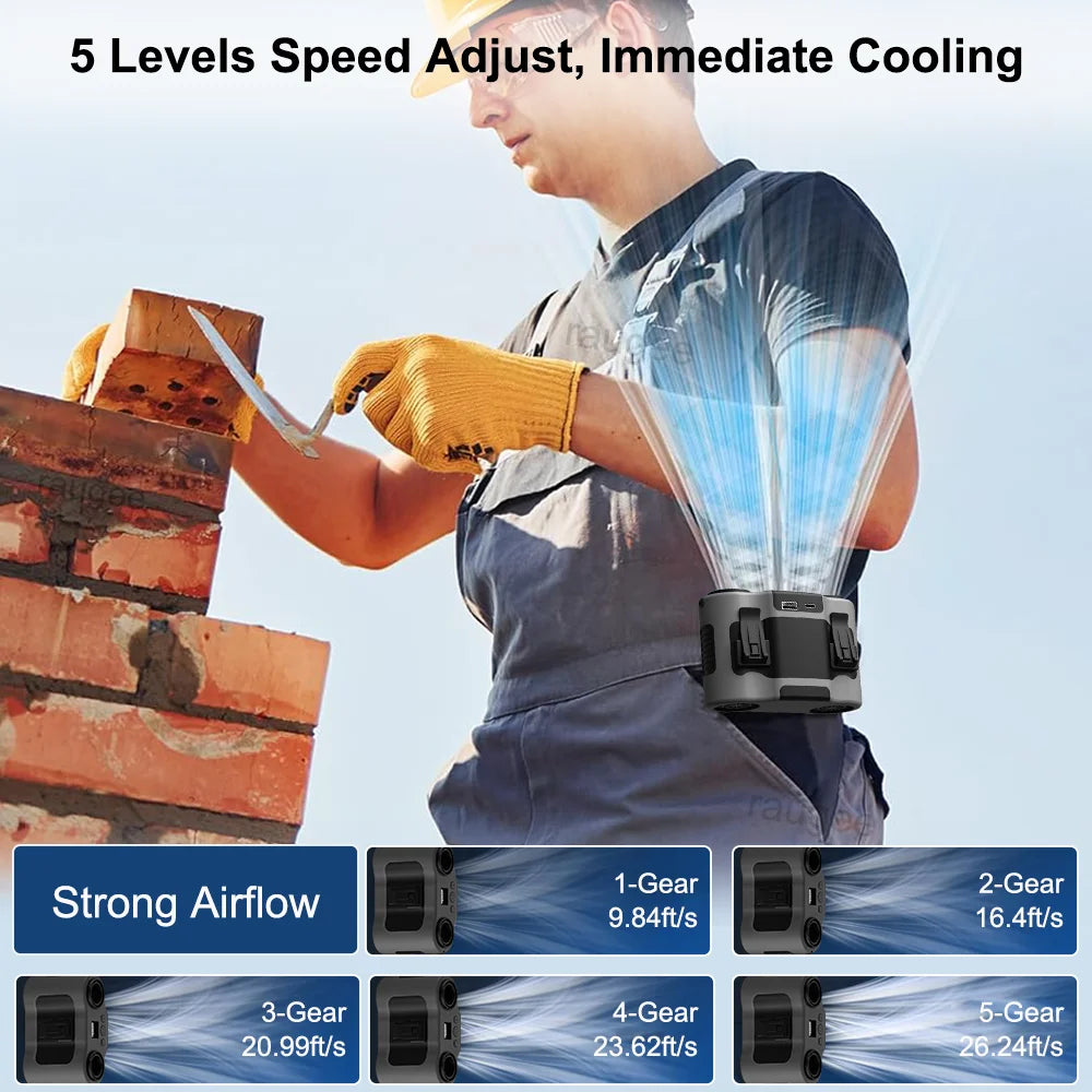 Longevus ThermoCore™ Personal Climate Fan & Power Hub