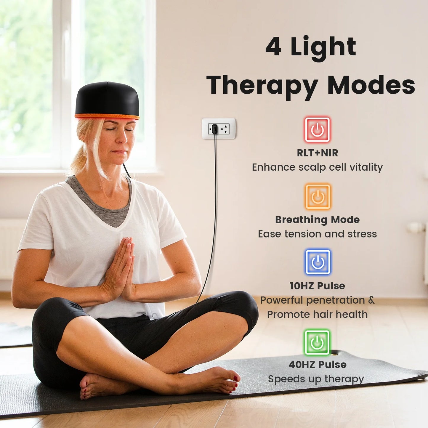 Red Light Therapy Hair Growth Cap