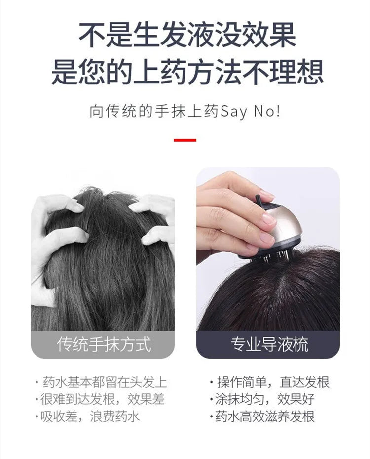 Liquid Comb & Mini Serum Applicator – Precision Hair Growth Aid