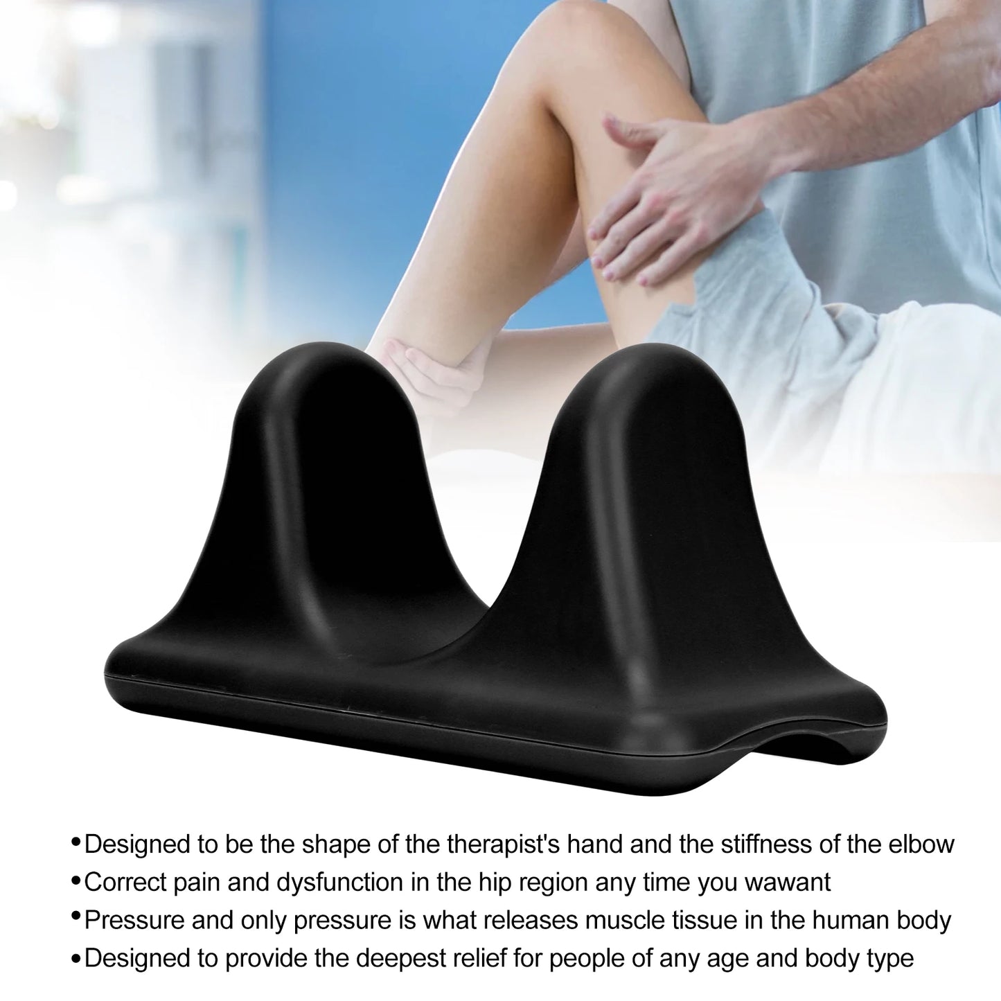 Psoas Muscle Massager for Deep Tissue Release and Muscle Relaxation