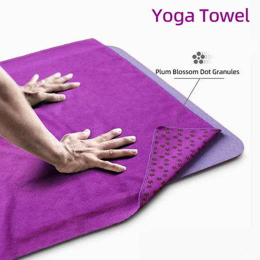 Longevus AsanaGrip™ Performance Yoga Towel