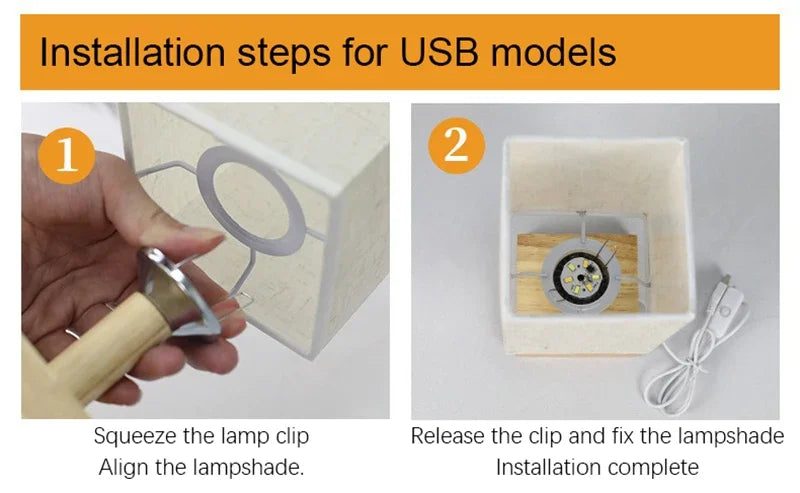 LED Table Lamp – Simple Chinese Style with Dimmable Warm Light