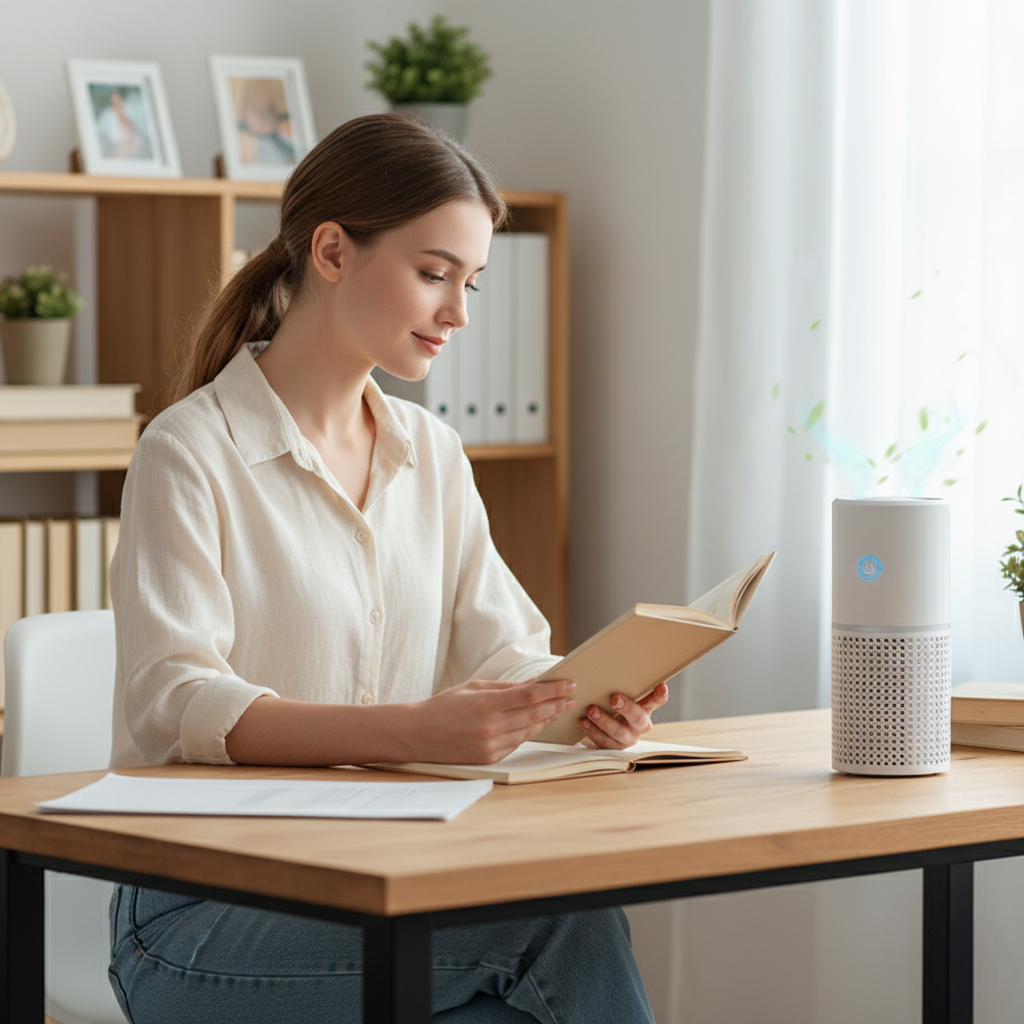 Longevus AuraPure™ HEPA Air Purifier & Aroma Diffuser