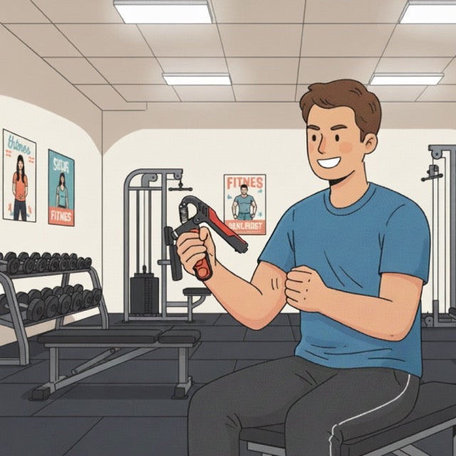 5-100KG Hand Gripper Gym Wrist Expander - Hand Strengthener & Muscle Recovery Tool